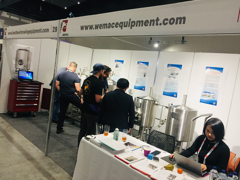 WEMAC beer equipment team attended Melbourne BrewCon2019 Trade Expo. in Australia.